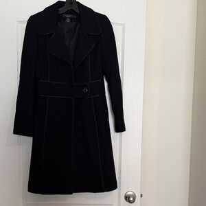 Arden B Black Pea Coat